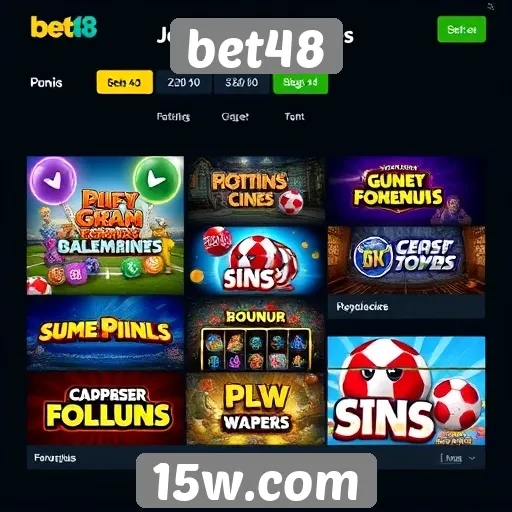 Avaliação dos jogos mais populares no site bet48